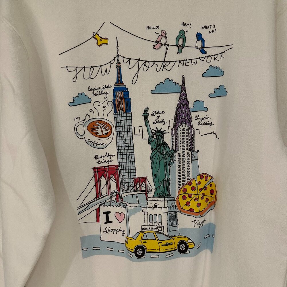 NY Crew Neck Sweatshirt